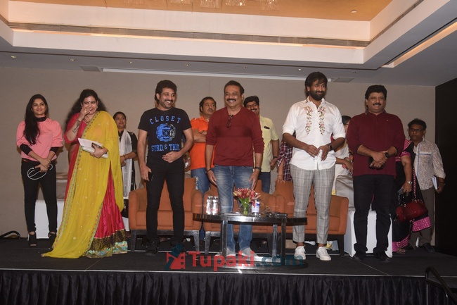 Actor VK Naresh Supports Manchu Vishnu Panel Pressmeet Pics